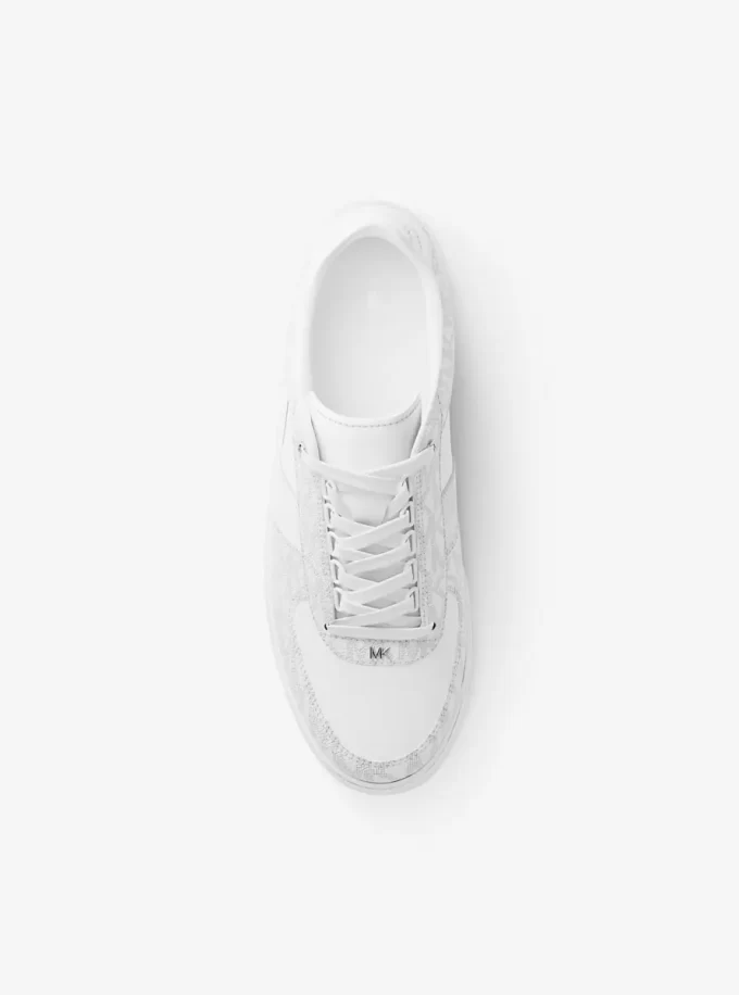 Pantofi sport din piele cu logo Brady Signature Pantofi sport din piele cu logo Brady Signature
