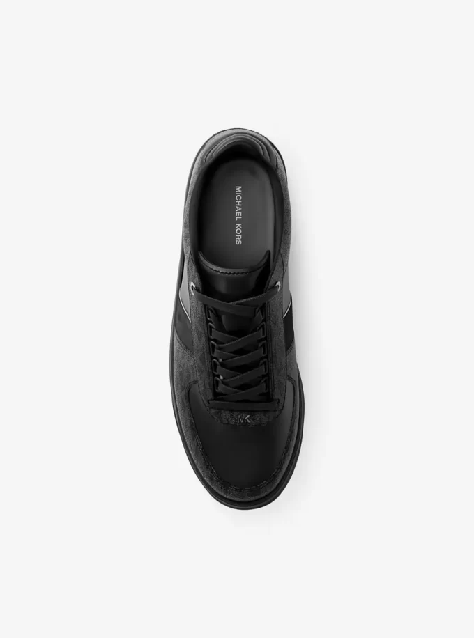 Pantofi sport din piele cu logo Brady Signature Pantofi sport din piele cu logo Brady Signature