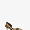Pantofi sport Elyse cu imprimeu leopard și păr de vițel Pantofi sport Elyse cu imprimeu leopard și păr de vițel