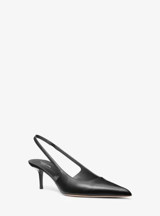 Pantofi sport Emma din piele cu slingback