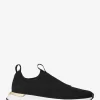 Pantofi sport fără slip-on cu bandă din plasă și logo Bodie