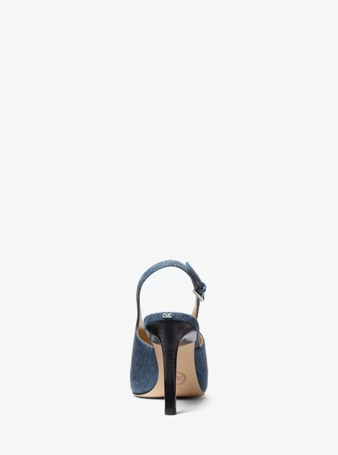 Pantofi sport Kasia din denim cu slingback Pantofi sport Kasia din denim cu slingback