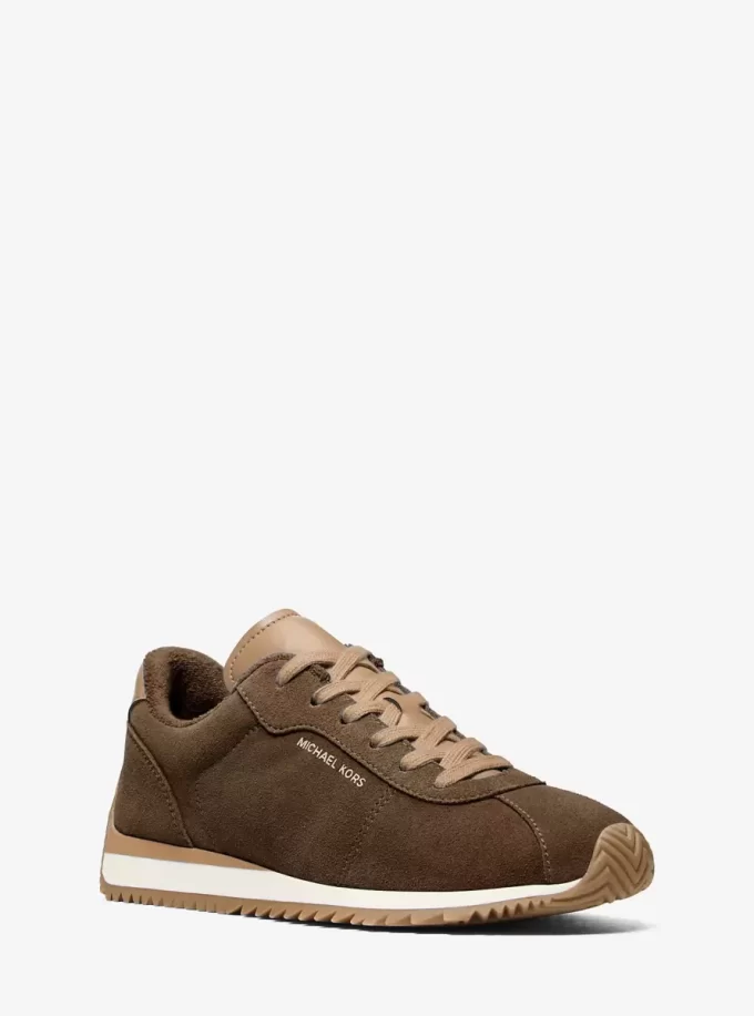 Pantofi sport Rhodes din piele întoarsă în două culori Pantofi sport Rhodes din piele întoarsă în două culori