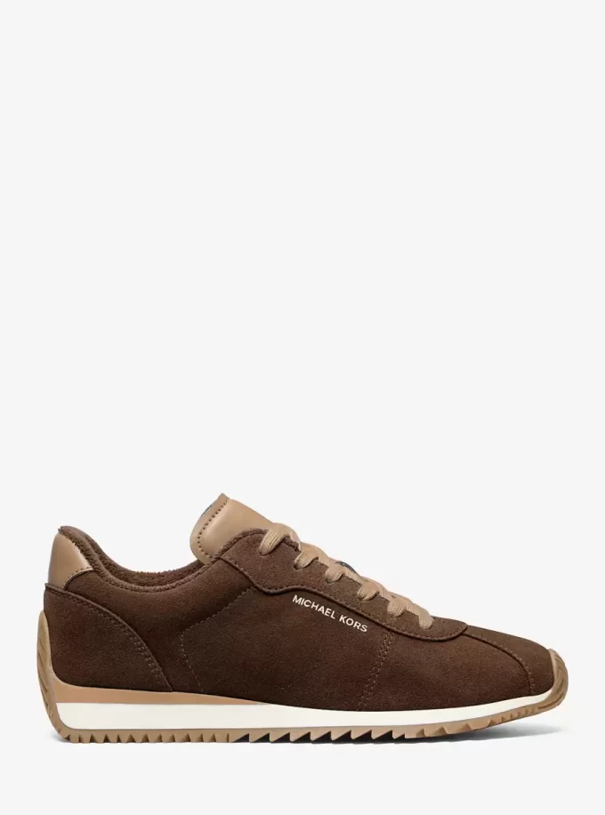 Pantofi sport Rhodes din piele întoarsă în două culori Pantofi sport Rhodes din piele întoarsă în două culori