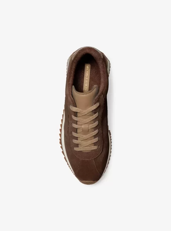 Pantofi sport Rhodes din piele întoarsă în două culori Pantofi sport Rhodes din piele întoarsă în două culori