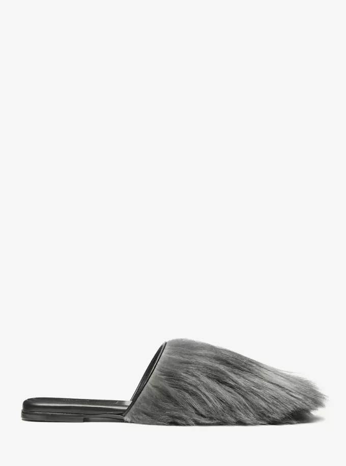 Papuci Liisa din piele de shearling Papuci Liisa din piele de shearling