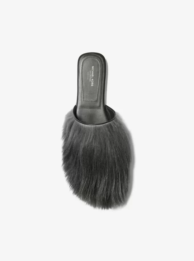 Papuci Liisa din piele de shearling Papuci Liisa din piele de shearling