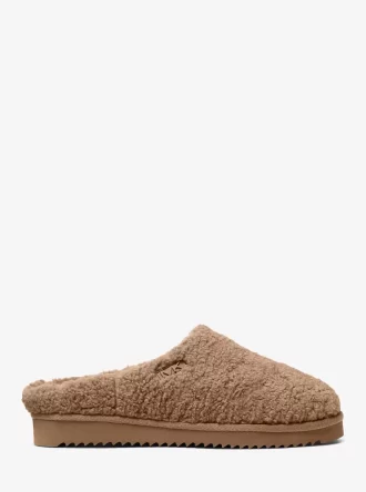 Papuci Seb din imitație de shearling