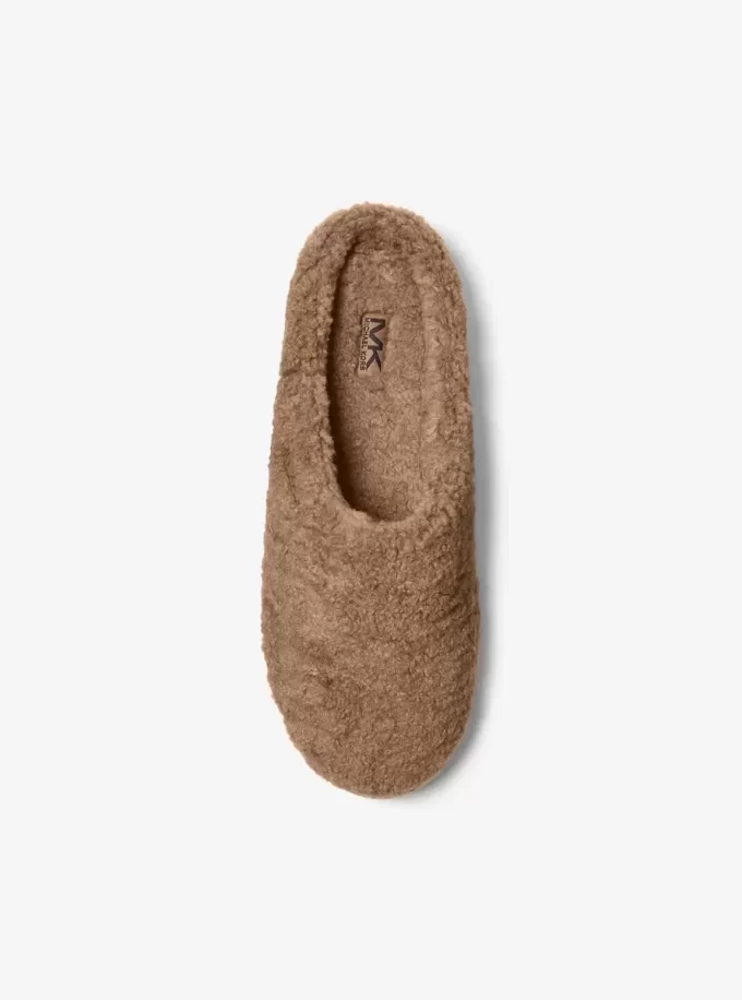 Papuci Seb din imitație de shearling Papuci Seb din imitație de shearling