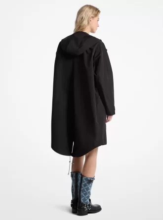 Parka țesută supradimensionată