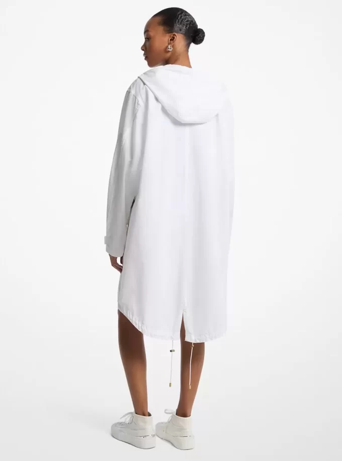 Parka supradimensionată din bumbac Parka supradimensionată din bumbac