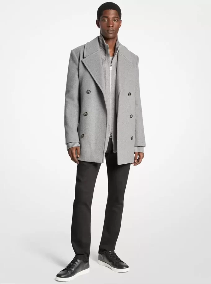 Peacoat din amestec de lână Peacoat din amestec de lână