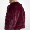 Peacoat din blană artificială