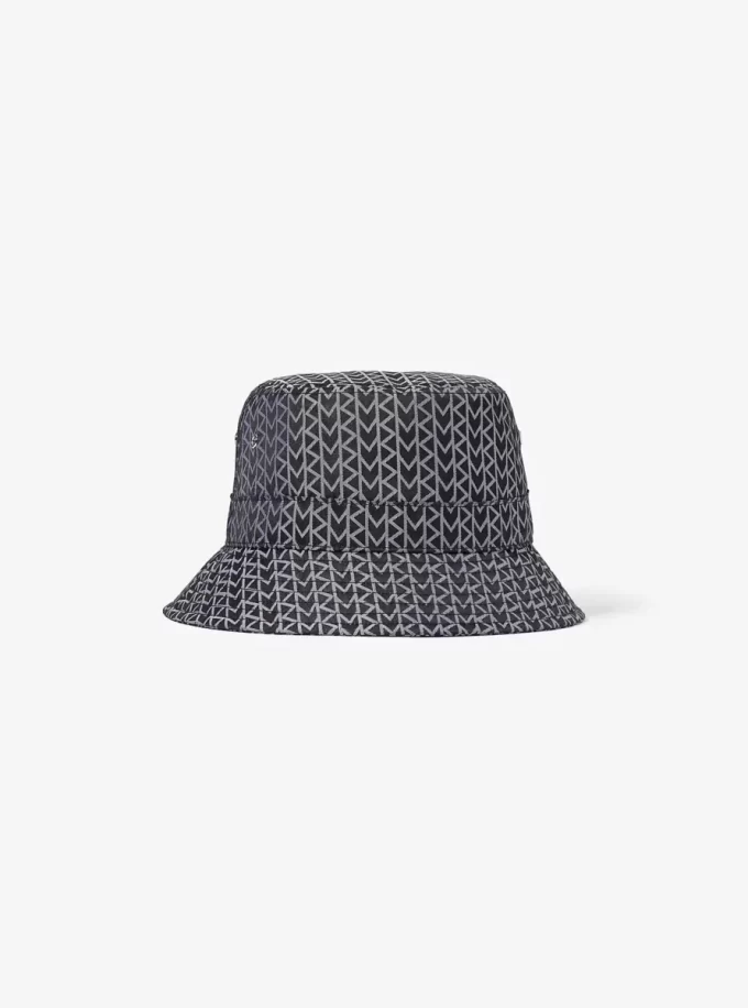 Pălărie tip găleată MK2000 cu logo jacquard Pălărie tip găleată MK2000 cu logo jacquard