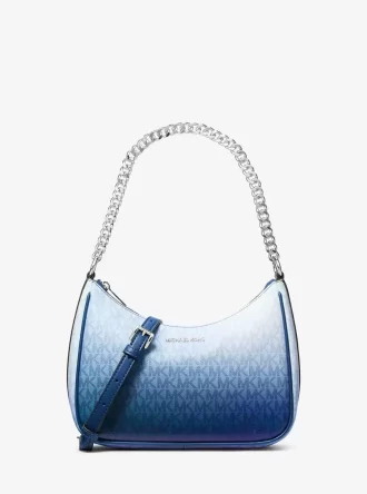 Pochette Jet Set Large Ombré Signature Logo