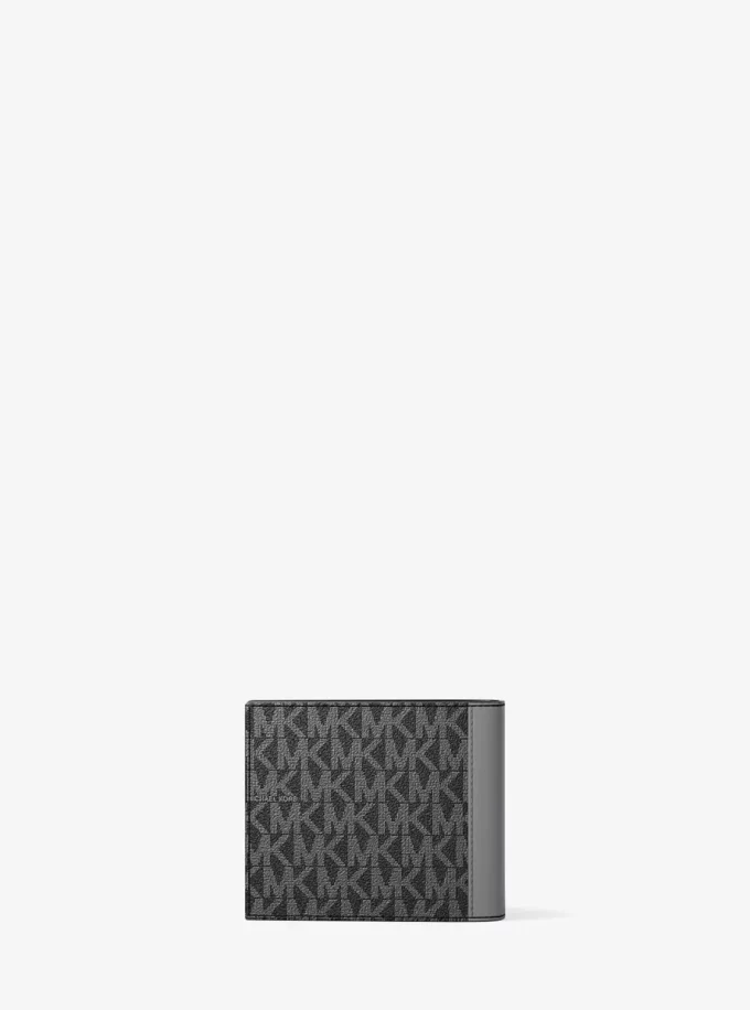 Portofel Cooper Signature Logo Billfold cu portbagaj și etichetă Portofel Cooper Signature Logo Billfold cu portbagaj și etichetă