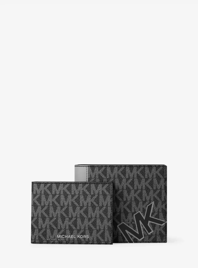 Portofel Cooper Signature Logo Billfold cu portbagaj și etichetă Portofel Cooper Signature Logo Billfold cu portbagaj și etichetă