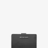 Portofel mediu din piele Saffiano
