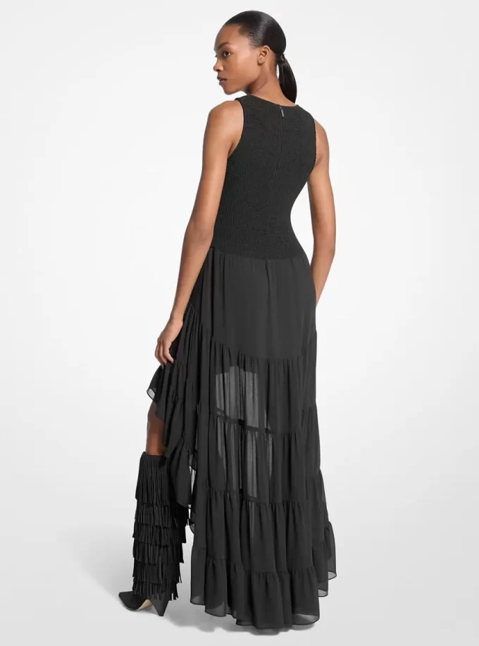 Rochie Georgette cu imprimeu floral