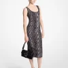 Rochie jacquard cu imprimeu de șarpe Rochie jacquard cu imprimeu de șarpe