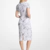 Rochie midi cu imprimeu paisley și imprimeu scuba Rochie midi cu imprimeu paisley și imprimeu scuba