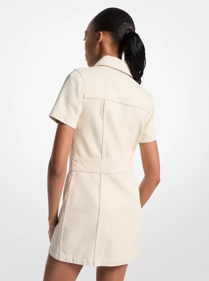 Rochie mini din denim