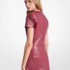 Rochie mini din piele