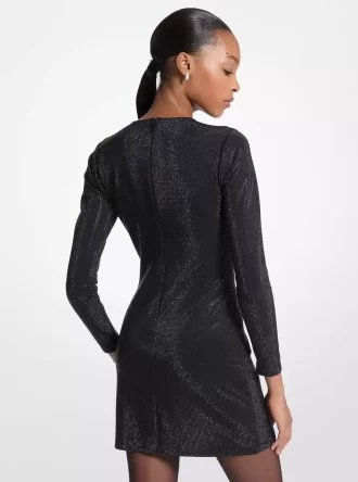Rochie mini Scuba cu ornament