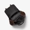 Rucsac Colby Medium din piele lustruită cu logo în relief Rucsac Colby Medium din piele lustruită cu logo în relief