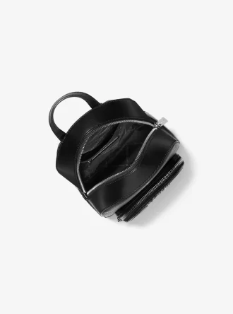 Rucsac convertibil Jaycee extra-mic din piele cu aspect granulat