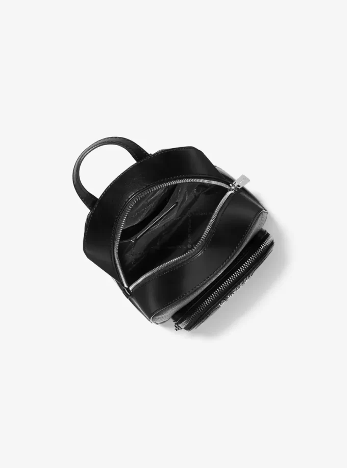Rucsac convertibil Jaycee extra-mic din piele cu aspect granulat Rucsac convertibil Jaycee extra-mic din piele cu aspect granulat
