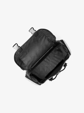 Rucsac Cooper cu dungi metalice și logo-ul semnăturii