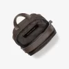 Rucsac Edison rezistent la zgârieturi din piele cu aspect încrucișat