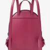 Rucsac Jaycee mediu din piele cu aspect de pietricele Rucsac Jaycee mediu din piele cu aspect de pietricele