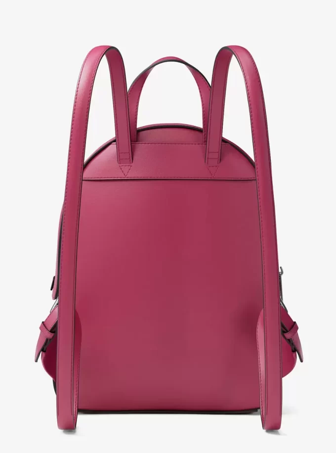 Rucsac Jaycee mediu din piele cu aspect de pietricele Rucsac Jaycee mediu din piele cu aspect de pietricele