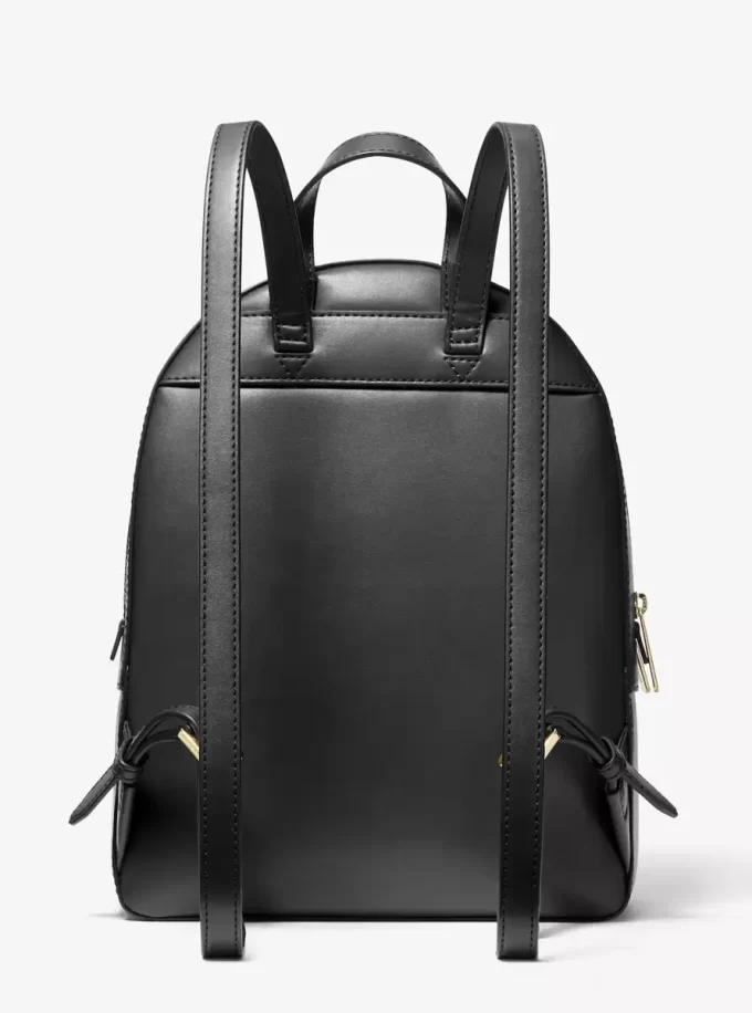 Rucsac Jaycee mediu din piele cu aspect de pietricele Rucsac Jaycee mediu din piele cu aspect de pietricele