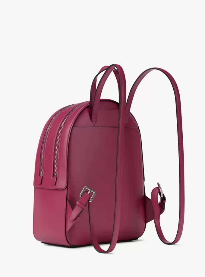 Rucsac Jaycee mediu din piele cu aspect de pietricele Rucsac Jaycee mediu din piele cu aspect de pietricele