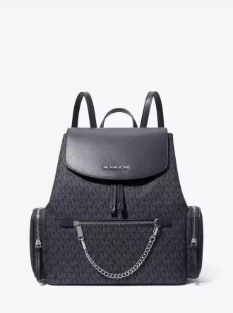 Rucsac Jet Set mare cu logo-ul semnăturii