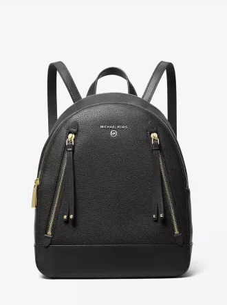 Rucsac mediu Brooklyn din piele granulată