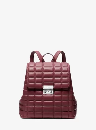 Rucsac mic Tribeca din piele matlasată