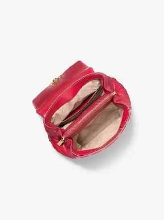 Rucsac mic Tribeca din piele matlasată