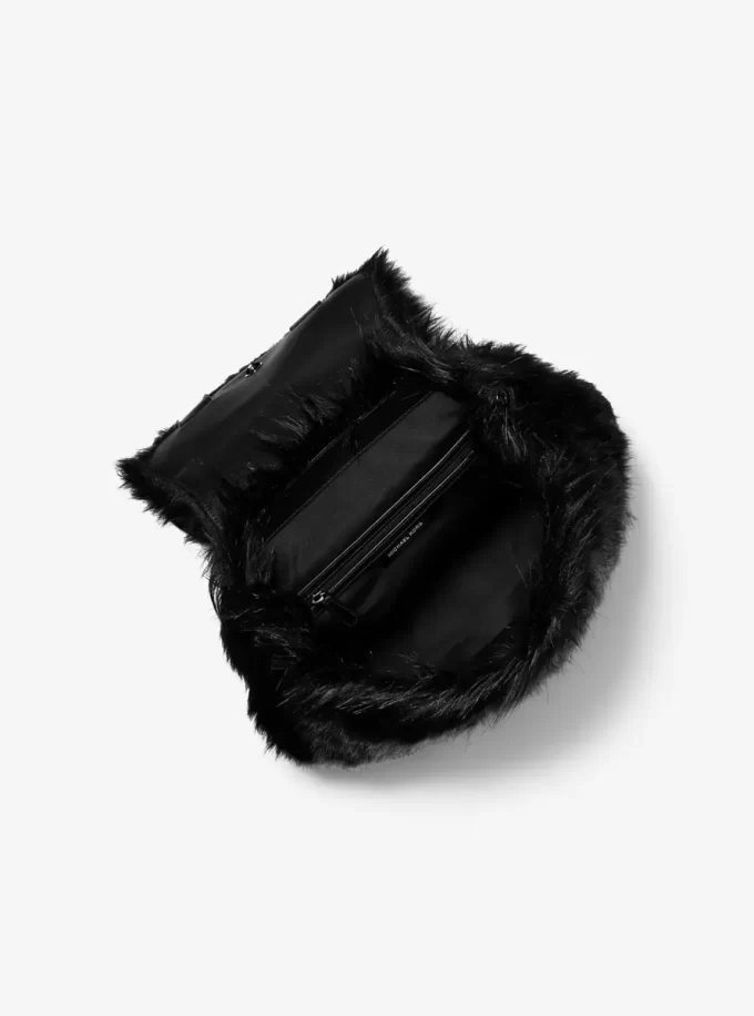 Rucsac Quinn Mediu din Blană Artificială Rucsac Quinn Mediu din Blană Artificială