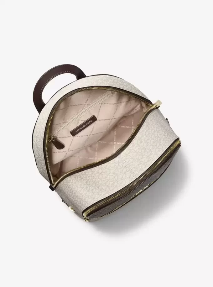 Rucsac Rhea mediu cu logo metalic Rucsac Rhea mediu cu logo metalic