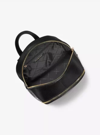 Rucsac Rhea mediu din piele granulată