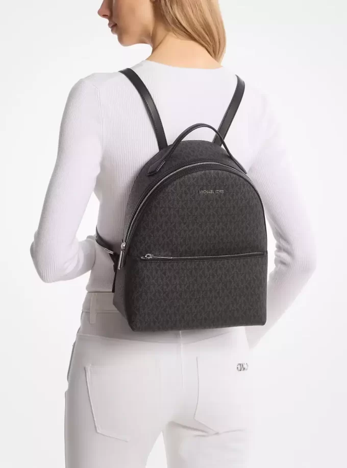 Rucsac Sheila Mediu cu Logo Semnătură Rucsac Sheila Mediu cu Logo Semnătură