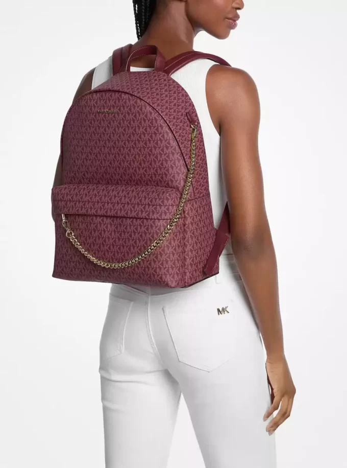 Rucsac Slater mare cu logo-ul semnăturii Rucsac Slater mare cu logo-ul semnăturii