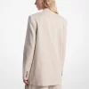 Sacou twill de in și bumbac Sacou twill de in și bumbac