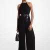 Salopetă plisată Georgette Halter Salopetă plisată Georgette Halter