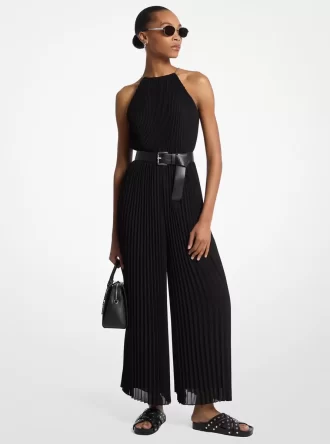 Salopetă plisată Georgette Halter