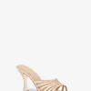Sandale Haisley din piele metalica Sandale Haisley din piele metalica